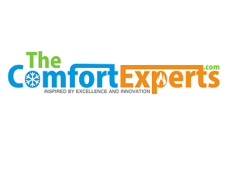 THE COMFORT EXPERTS.COM  logo design by coco