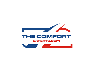 THE COMFORT EXPERTS.COM  logo design by EkoBooM