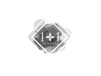 1 1 skincare logo design by Republik