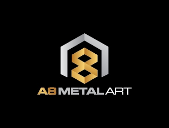 A8 Metal Art logo design by moomoo
