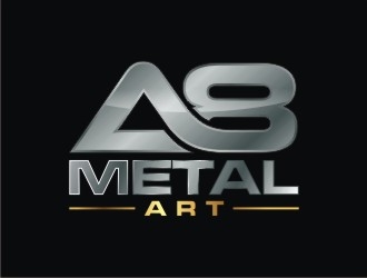 A8 Metal Art logo design by agil