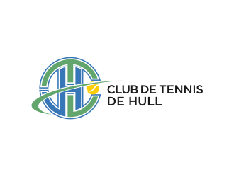 Club de tennis de Hull (CTH) logo design by BintangDesign