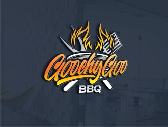 Goochy Goo BBQ logo design by BagasFerdiansah