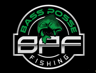 Bass Posse Fishing logo design by THOR_