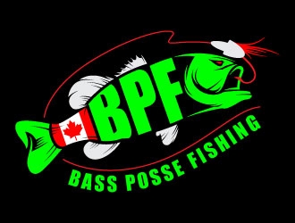 Bass Posse Fishing logo design by sanu