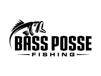 Bass Posse Fishing logo design by daywalker