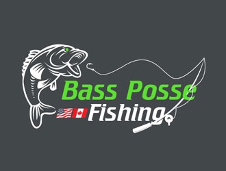 Bass Posse Fishing logo design by LogoInvent