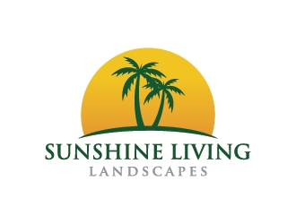 Sunshine Living Landscapes logo design by udinjamal