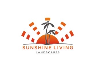 Sunshine Living Landscapes logo design by Franky.