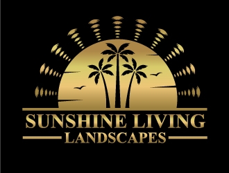 Sunshine Living Landscapes logo design by invento