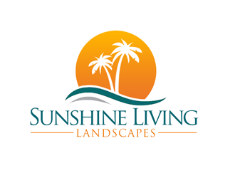 Sunshine Living Landscapes logo design by kunejo