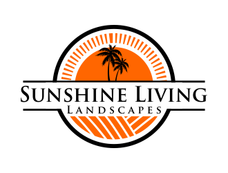 Sunshine Living Landscapes logo design by kopipanas