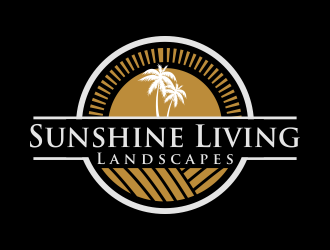 Sunshine Living Landscapes logo design by kopipanas