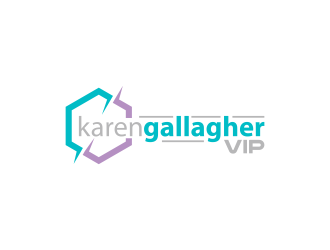 Karen Gallagher VIP logo design by pakderisher