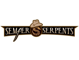 Semper Serpents  logo design by fantastic4