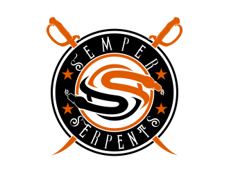 Semper Serpents  logo design by bosbejo