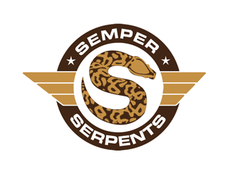 Semper Serpents  logo design by kunejo