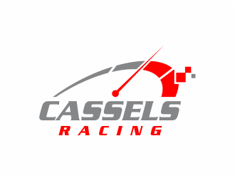 Cassels Racing logo design by Girly