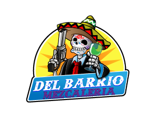 Del Barrio - mezcaleria logo design by reight