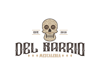 Del Barrio - mezcaleria logo design by Republik
