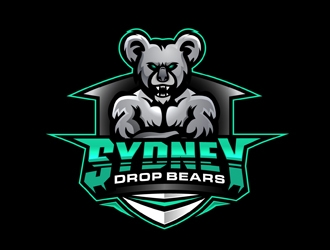 Sydney Drop Bears logo design by DreamLogoDesign