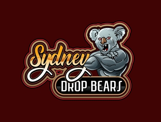 Sydney Drop Bears logo design by DreamLogoDesign