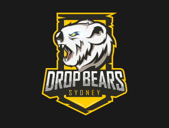 Sydney Drop Bears logo design by arddesign