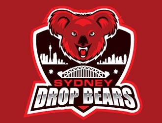 Sydney Drop Bears logo design by shere