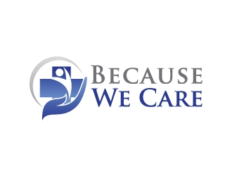 Because We Care logo design by kgcreative