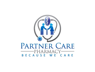 Because We Care logo design by uttam