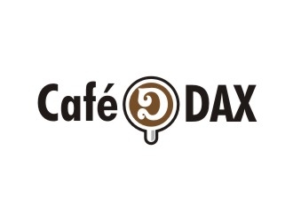 DAX Cafe logo design by sengkuni08