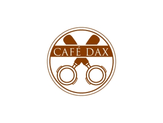 DAX Cafe logo design by uttam