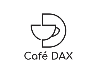 DAX Cafe logo design by rokenrol