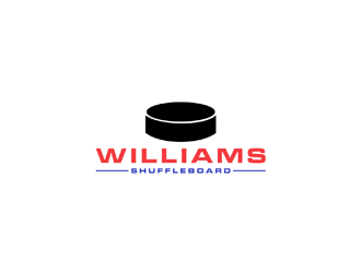 Williams Shuffleboard logo design by johana