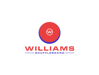 Williams Shuffleboard logo design by johana