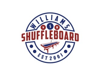 Williams Shuffleboard logo design by bricton