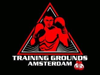 Training grounds Amsterdam logo design by uttam