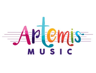 Artemis Music logo design by REDCROW