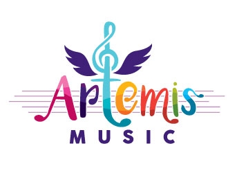 Artemis Music logo design by REDCROW