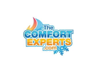 THE COMFORT EXPERTS.COM  logo design by ZQDesigns