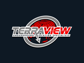 TerraView  logo design by pakderisher