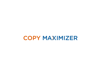 Copy Maximizer   logo design by L E V A R