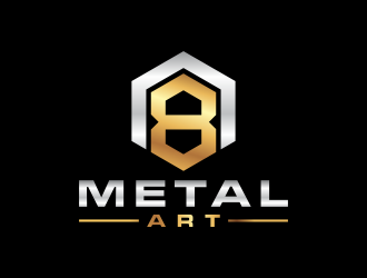 A8 Metal Art logo design by RIANW