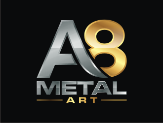 A8 Metal Art logo design by agil