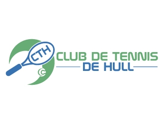 Club de tennis de Hull (CTH) logo design by uttam