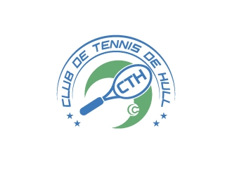 Club de tennis de Hull (CTH) logo design by uttam