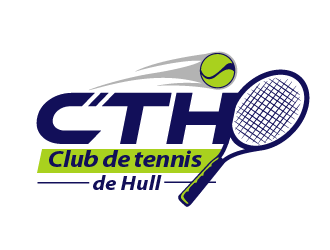 Club de tennis de Hull (CTH) logo design by THOR_