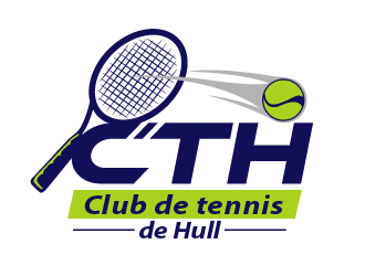 Club de tennis de Hull (CTH) logo design by THOR_