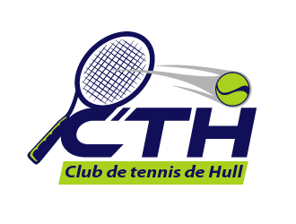 Club de tennis de Hull (CTH) logo design by THOR_