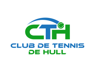 Club de tennis de Hull (CTH) logo design by ingepro